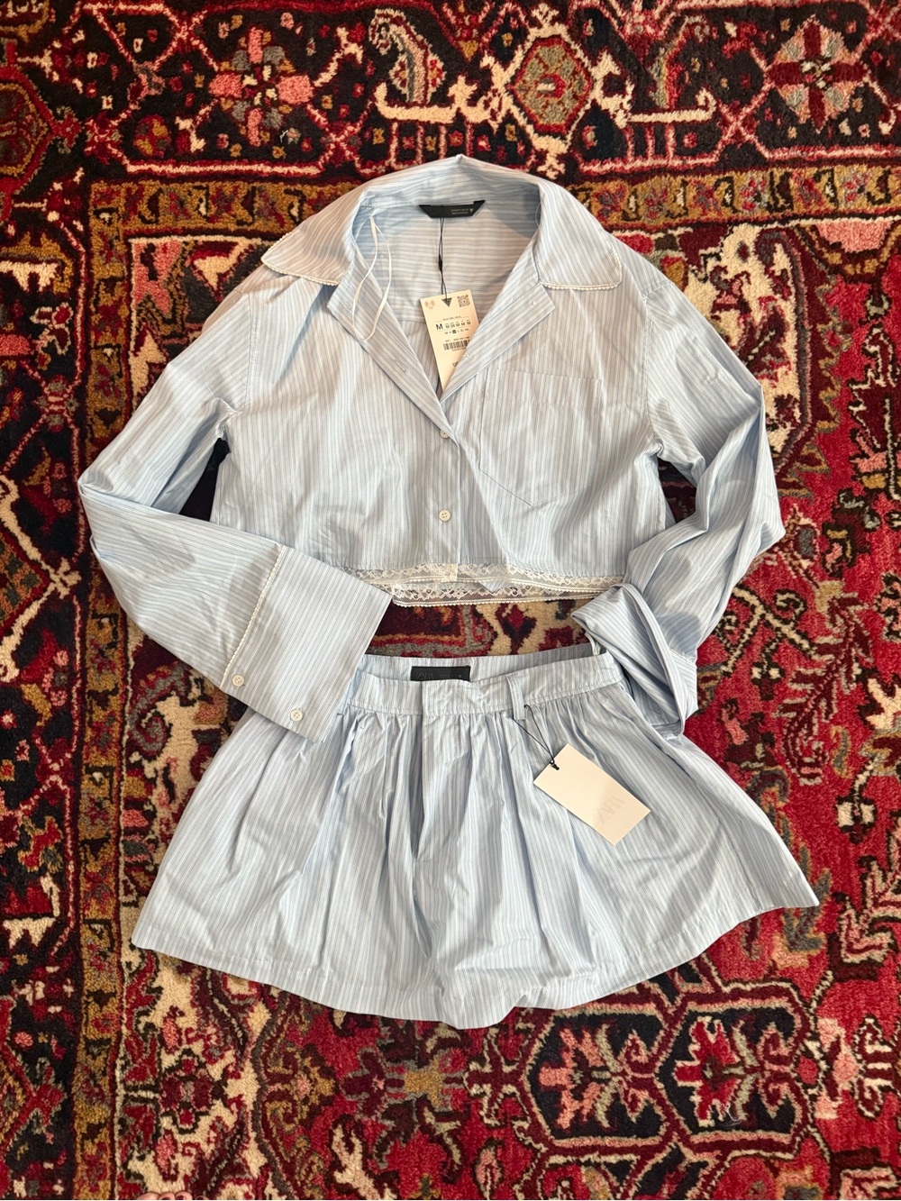 Zara skirt set
